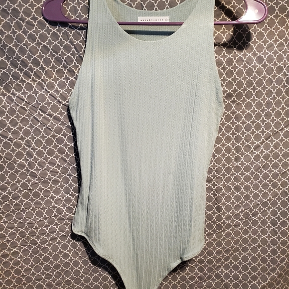Pointelle ribbed bodysuit - Picture 2 of 4